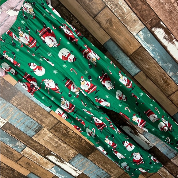 PatPat Red and Green Christmas pajama set - Picture 10 of 12